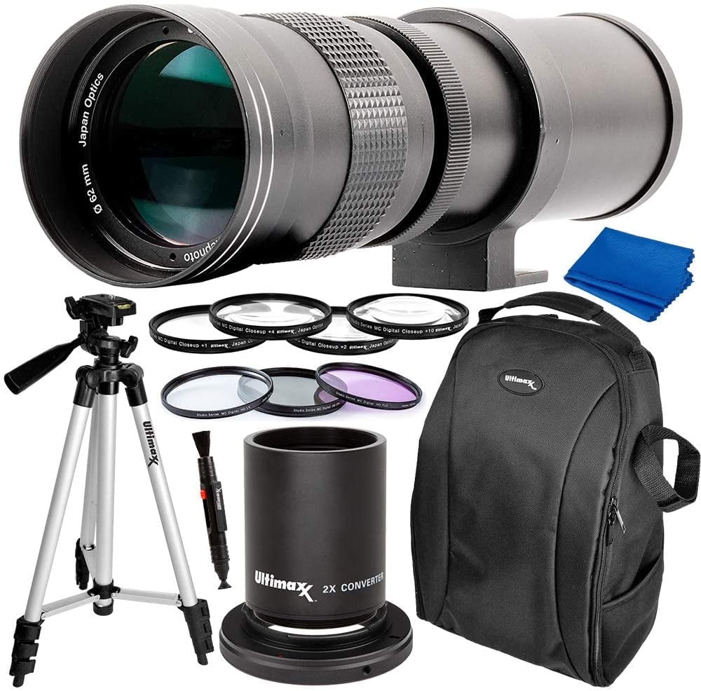 Canon EF 75-300mm f/4-5.6 III Lens with UV Filter for EOS 7D, 60D