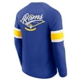 thumbnail image 3 of Men's Darius Rucker Collection by Fanatics Royal Los Angeles Rams Waffle-Knit Raglan Long Sleeve Henley T-Shirt, 3 of 6