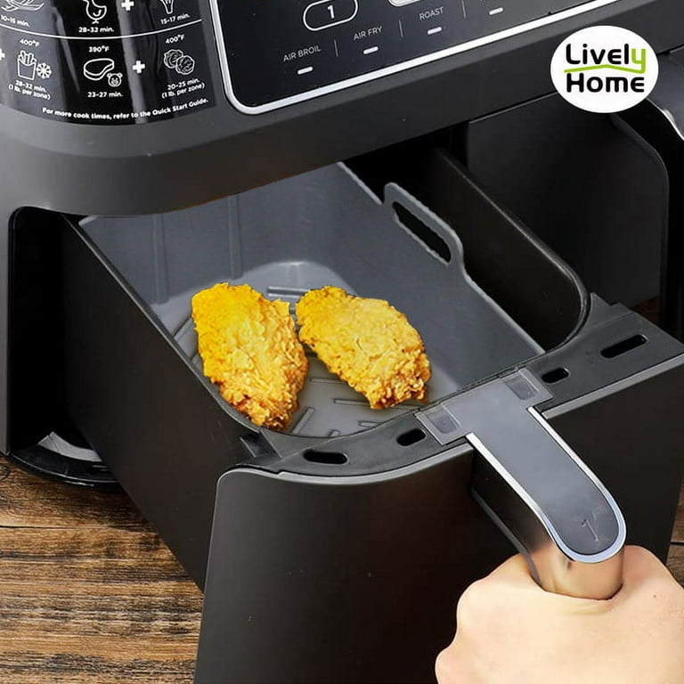 Fridja Dual Basket Fryer Silicone Pot Silicone Mat Reusable Air Fryer  Accessories Air Fryer Silicone Mat Clearance 