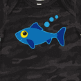 thumbnail image 4 of Inktastic Fishing Blue Fish Boys or Girls Baby Bodysuit, 4 of 5