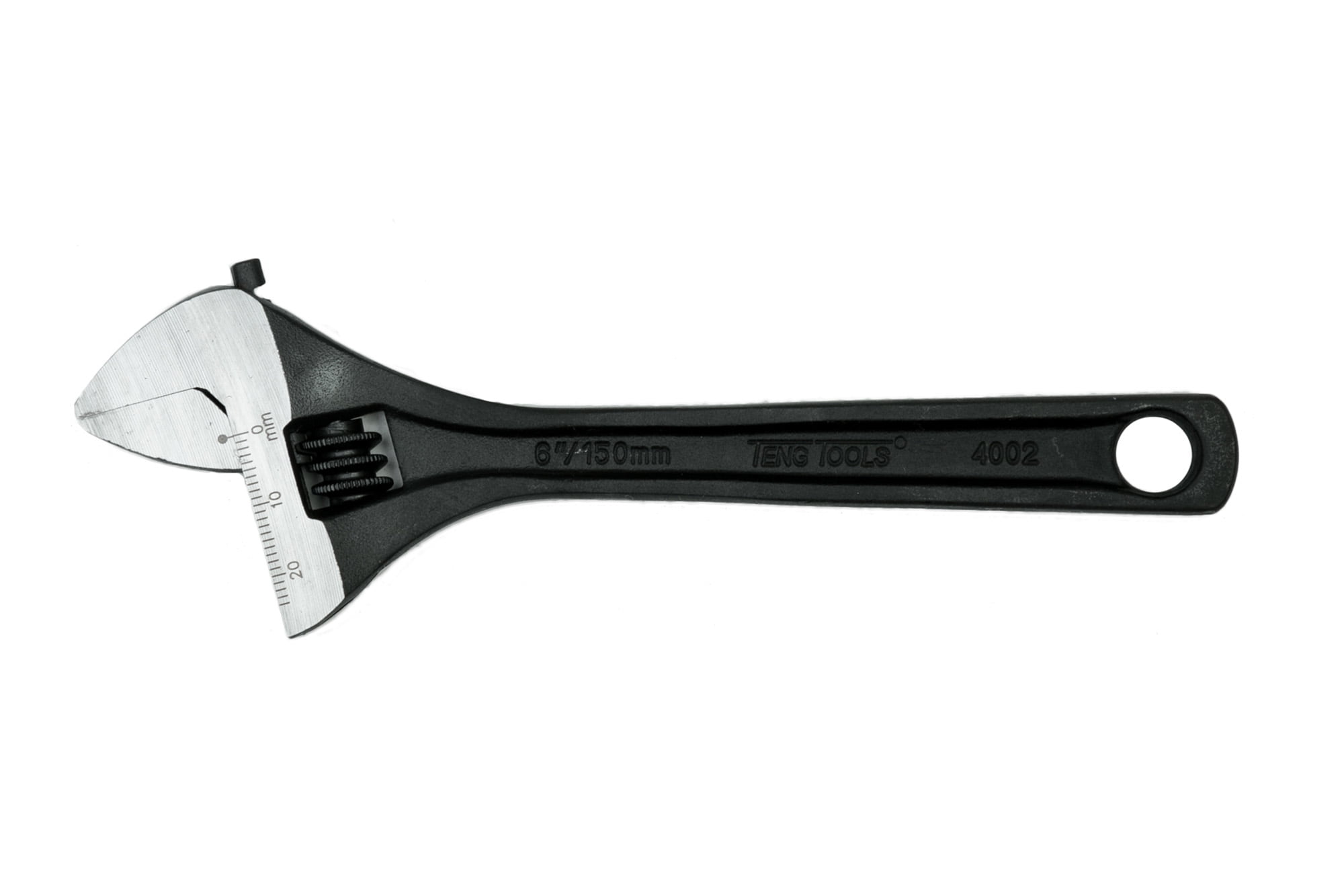 Teng Tools 4002IQ6" Adjustable Wrench Bi-Material Grip 