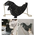 thumbnail image 4 of Bolso bandolera de dinosaurio de dibujos Colcomx Negro 27,5x11x16 cm, 4 of 8