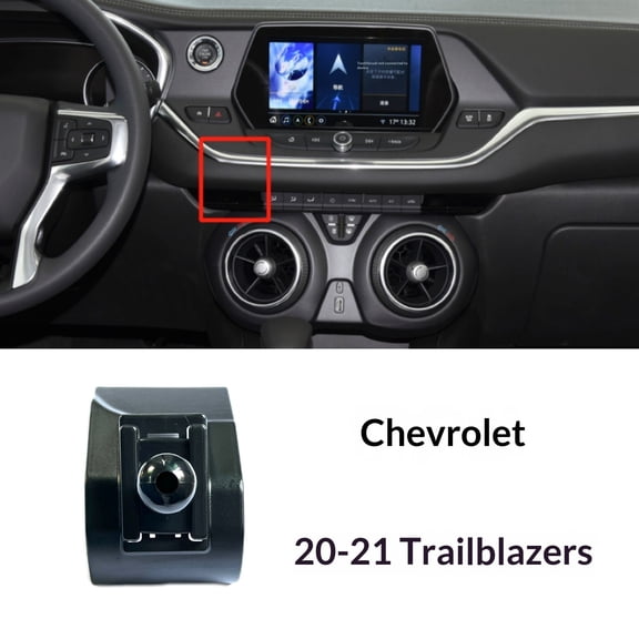 Car Phone Mount Adapter For Chevrolet 2020-2021 Blazer Holder Stand Mobile Car Cellphone Gravity Bracket Only Base