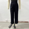 thumbnail image 3 of Pantalones Pantalones holgados para mujer, pantalones largos deportivos de ajuste holgado, traje de calle Vintage (negro S) Ygjytge Negro T S para Mujer, 3 of 8