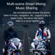 thumbnail image 4 of Motorcycle Helmet Bluetooth Headset 2 Rider 500m Intercom Waterproof, 4 of 5