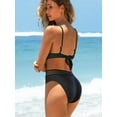 thumbnail image 5 of Women's Swimwear New Fashion Sexy Heart-Shaped Cross One-Piece Swimsuit, 5 of 6