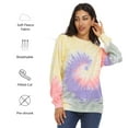thumbnail image 5 of DARESAY Womens Tie Dye Pullover Hoodie Fleece Sweatshirts -Sizes Up to 5XL, 5 of 8