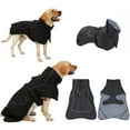 thumbnail image 4 of Double Layer Thick Adjustable Reflective High Neck Warm Padded Winter Dog Jacket for Outdoor Cold Weather, 4 of 8