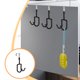 thumbnail image 2 of Yhmxh Utensilios de cocina Gancho de puerta multifuncional sin perforar, resistente y de hierro, adecuado para cocina, baño y dormitorio, almacenamiento de pared. Muebles para cocina, 2 of 6