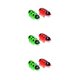 thumbnail image 2 of Methold 2 Pieces Mini Robot Beetle Electric Funny Operated Flip Dog Party Insect Mouse Automatic Favors Battery Bug Pet Playing Toys Type1 NO1, 2 of 6