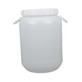 thumbnail image 2 of Cubo de polipropileno para almacenamiento de alimentos, organizador de alimentos, cubo de agua para alimento de pájaros, arroz, cafetería, restaurante 25 L Apertura redonda en L, 2 of 8
