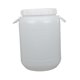 thumbnail image 2 of Cubo de polipropileno multiusos, resistente, para almacenar agua y arroz. 25 L Apertura redonda en L, 2 of 9
