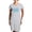 Heather Gray, variant on - Mimi In Hot Pink And Blue - Women's Nightshirt