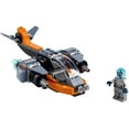 thumbnail image 3 of LEGO Creator 3 in 1 Cyber Drone Space Toys, Transforms from Drone to Cyber Mech or Cyber Scooter, Space Toy Building Set, Gift for 6 Plus Year Old Kids, Boys, and Girls, 31111, 3 of 8