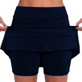 JBXKXYW Tennis Skorts for Women Women's Pocket Pants Solid Mid Waist ...