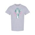 thumbnail image 1 of Giraffe With Glasses T-Shirt Women -Image by Shutterstock, Female 3X-Large, 1 of 4