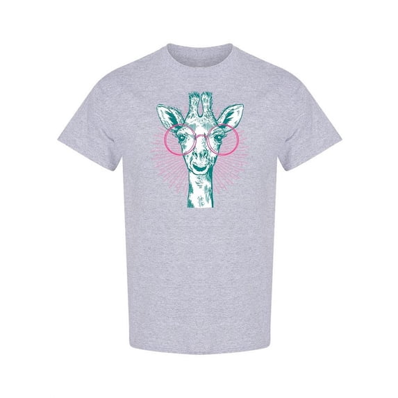 Giraffe With Glasses T-Shirt Women -Image by Shutterstock, Female 3X-Large