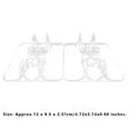 thumbnail image 3 of Destyer Inline Speed Skates Shoes Holder U-shaped Groove Stand Support Transparent Display Rack Bracket Easy Installment, 3 of 6