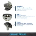 thumbnail image 3 of Bode-man Pair Front Wheel Hub and Bearing Assembly for 2007-2013 Altima 3.5L/ 2014-2017 Altima/ 2009-2017 Maxima/ 2009-2018 Murano/ 2013-2017 Pathfinder/ 2011-2013 Quest, 3 of 7