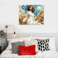 thumbnail image 4 of Nawypu American Black Woman Bathroom Wall Art Canvas Poster Decorative  Woman Art Canvas, Black Girl Art Wall Decor For Bathroom Bedroom Modern Wall Decor -, 4 of 4
