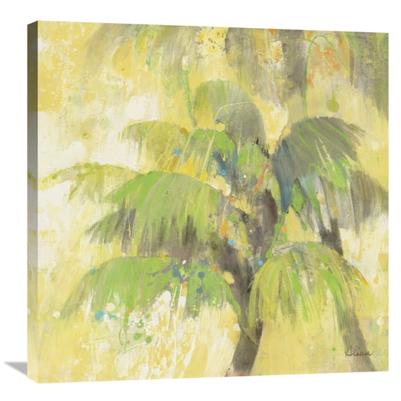 Global Gallery Albena Hristova 'Breezy Palm II' Canvas Wall Art