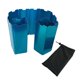 thumbnail image 1 of Toystoory Parabrisas de 15 placas, estufa de Camping, protector de viento plegable, tablero de viento para cocinar al aire libre, parabrisas de Kits de desorden para acampar, 1 of 6