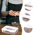 thumbnail image 5 of MERILER 18 Eggs Container for Refrigerator with Lids - Reusable Egg Storage to Keep Food Fresh and Organized (Clear), 5 of 7