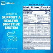 (4 pack) PediaSure Grow & Gain with Fiber & Immune Support, Strawberry, 8-fl-oz Bottle, Pack of 6