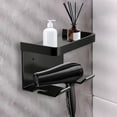 thumbnail image 1 of Soporte de pared para secador de pelo con ventosa, sin perforaciones, para baño, 1 of 5