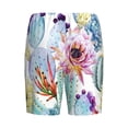 thumbnail image 5 of Fotbe Cactus Pajama Shorts for Men, Men's Pajama Bottoms, Sleepwear,Short Pajama Pants-XX-Large, 5 of 9