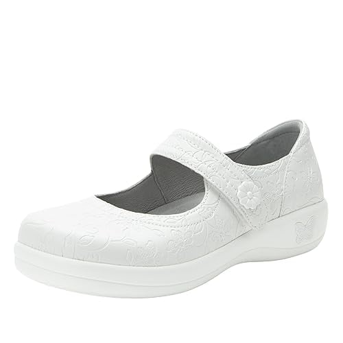 Alegria Kourtney Shoes - Women's, Embloom White 41 M