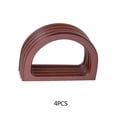 thumbnail image 4 of Repuesto de Asa de Bolsa de Madera en Forma de D para Bolsas Hechas a Mano, 4 of 5
