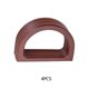 thumbnail image 4 of Repuesto de Asa de Bolsa de Madera en Forma de D para Bolsas Hechas a Mano, 4 of 5