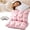 1 Pc Pink, variant on 3D Bread Down Bed Pillow, Ergonomic 3D Bread Down Bed Pillows for Sleep, Hotel Fluffy Soft Gusseted Pillows, Breathable Ergonomic Neck Support Pillow, Enhances Comfortt