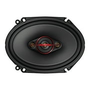Pioneer TS-801M 6" x 8" 4-Way Coaxial Car Stereo Speakers, Full Range 350W Max Power, Easy Install (Pair)