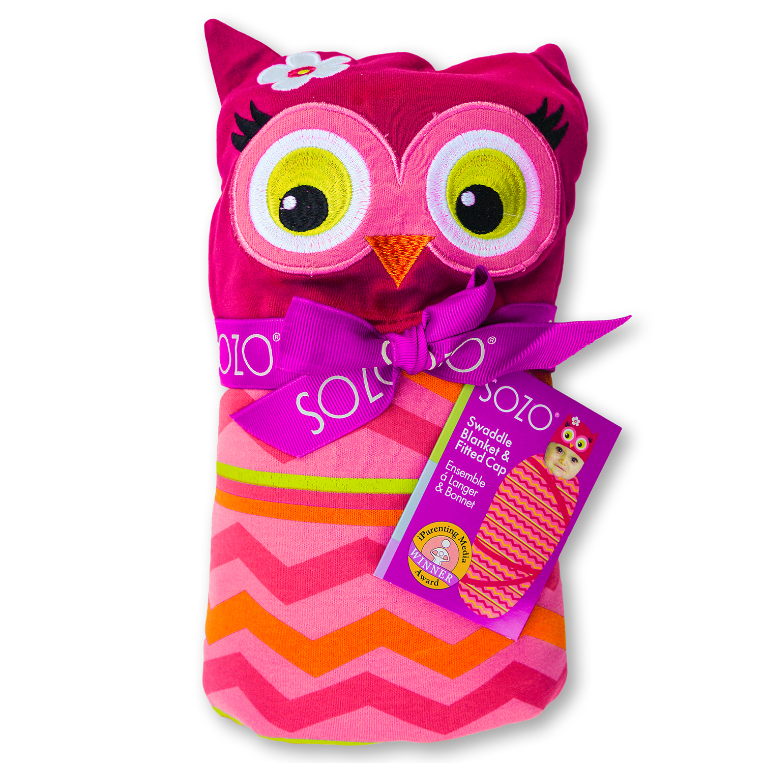 owl swaddle blanket