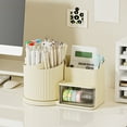 thumbnail image 4 of Inerposs Rotating Desk Storage Box, Multifunctional Organizer for Pens, Makeup & Office Supplies, 4 of 6