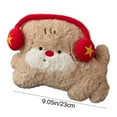 thumbnail image 3 of FeiFu Cute Headphone Dog Plushes Pillow Irregular Shaped Sofa Cushion Scrappy Dog Plushes Toy Soft Suitable for Sofa Bed Decoration, 3 of 6