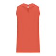thumbnail image 4 of Women Sleeveless Linen Top Summer Casual Crewneck Tank T Shirt Loose Solid Dressy Blouse Tunic 2026, 4 of 6