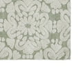 thumbnail image 5 of Better Trends 20" x 60" Bathroom Runner Mat, 100% Cotton Non-Slip Bath Rug, Water Absorbent, Machine Washable for Bathroom and Shower Use, (Sage) Medallion Collection, 5 of 6