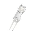 thumbnail image 4 of relayinert Terrain de Golf Réparation Balle Marqueur Rainure Efficace et Durable Argent 12x3x1.5cm 5Set, 4 of 6