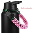 thumbnail image 2 of Paracord Handle Multicolored Workmanship Good Decoration Secure Accessories Decor Bottle Cord Hiking Auxiliary Umbrella Rope Violet, 2 of 8
