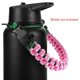 thumbnail image 5 of Soidarity Mango de Paracord, mano de obra resistente al desgaste, buena decoración, accesorios seguros, cordón para botella, suministros de Escalada Violeta, 5 of 6
