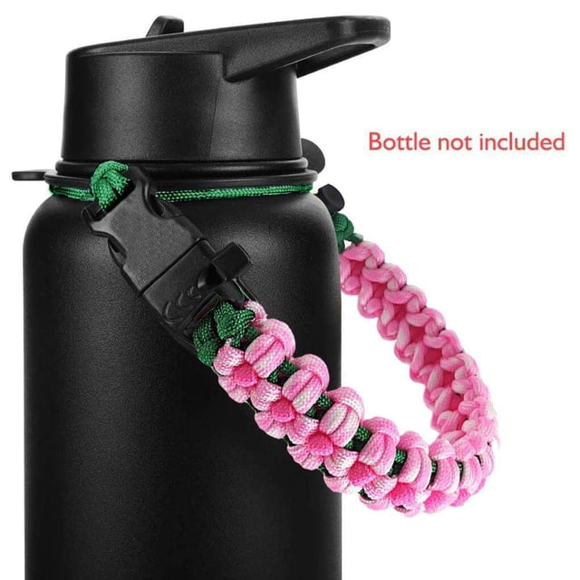 Paracord Handle Multicolored Workmanship Good Decoration Secure Accessories Decor Bottle Cord Hiking Auxiliary Umbrella Rope Violet