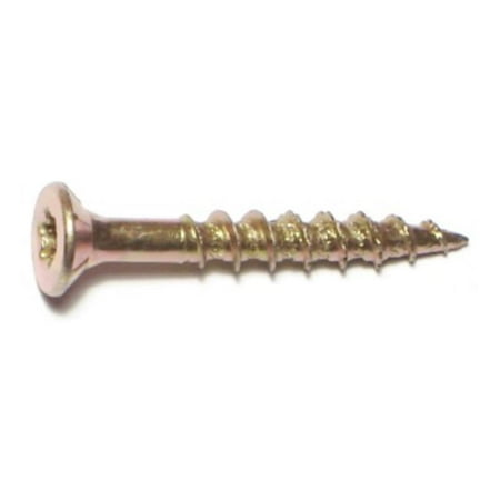 

8 x 1-1/4 Star Drive Gold Multi-Purpose Saberdrive Screws 25 lb. Tub (6225 pcs.)