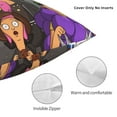 thumbnail image 5 of Throw Pillow Covers 12"x12" Inch, Bob's Burgers Decorative Pillow Case for Sofa Couch Chair Bedroom Modern Decor, 5 of 7