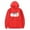 Red, variant on Chiikawa Hoodies Merch Winter Women Men Casual Clothing Printed Trend Fashion Pullovers