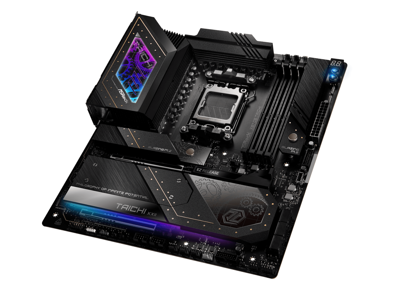 ASRock X870ETaichi X870E Taichi EATX Motherboard AMD Ryzen AM5 DDR5