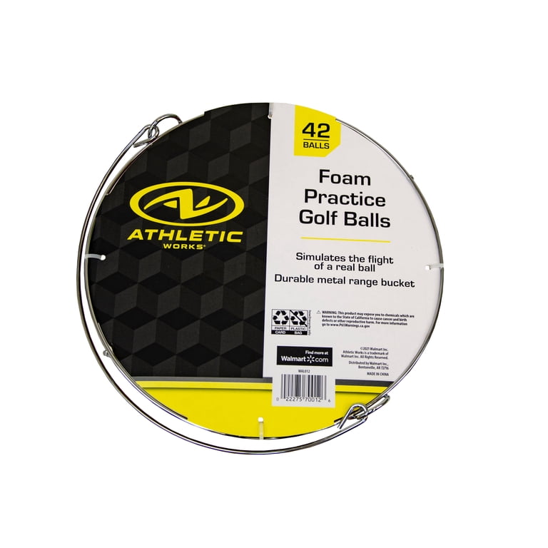 Foam Practice Golf Balls With Range Bucket, 42-Count photo 8