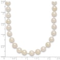 thumbnail image 3 of Primal Gold 14 Karat Yellow Gold 5-6mm Round White Saltwater Akoya Cultured Pearl Necklace, 3 of 4